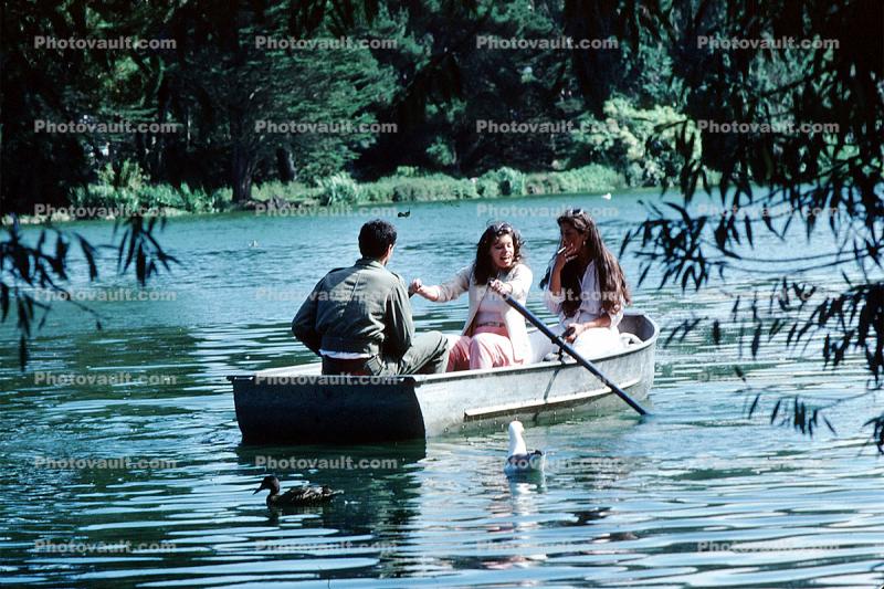 rowboat, Stow Lake