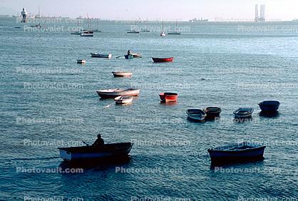 rowboat, Mumbai Harbor