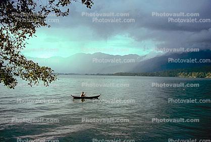 Dugout Canoe, Siberut Island, Indonesia