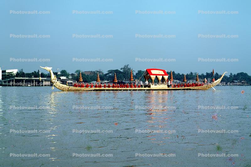Dragon Boats, Bangkok, Thailand, Longboat