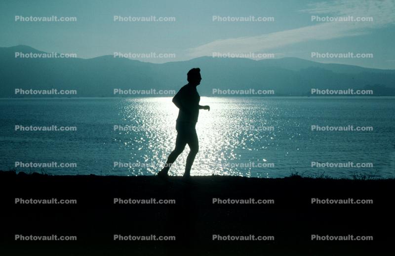 Man Running, Tiburon Linear Park