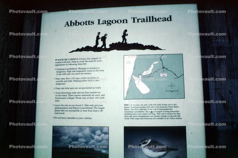 Abbotts Lagoon Trailhead, Marin County