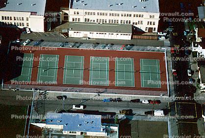 Tennis Courts, buildings