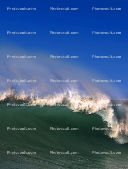 Offshore Wind Spray, Mavericks, California