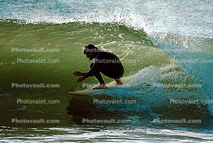 Wetsuit, Malibu Beach, Surfer, Surfboard, 1970s