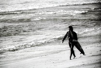 Wetsuit, Hollywood-by-the-Sea, Ventura County, California, Surfer, Surfboard