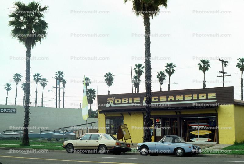 Hobie Surfboard Shop, Oceanside California, 1970s