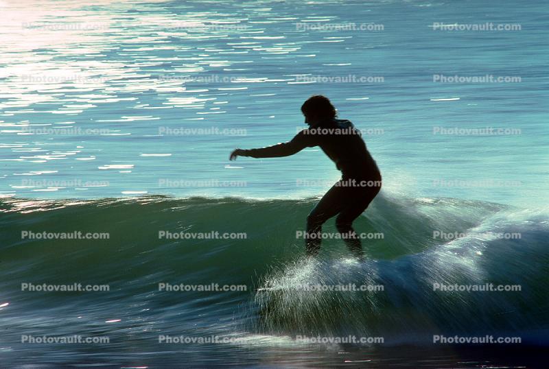 Wetsuit, Topanga Beach, Surfer, Surfboard, 1970s