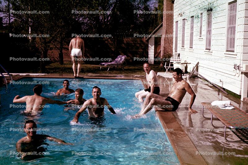 Backyard Pool, 1956, 1950s