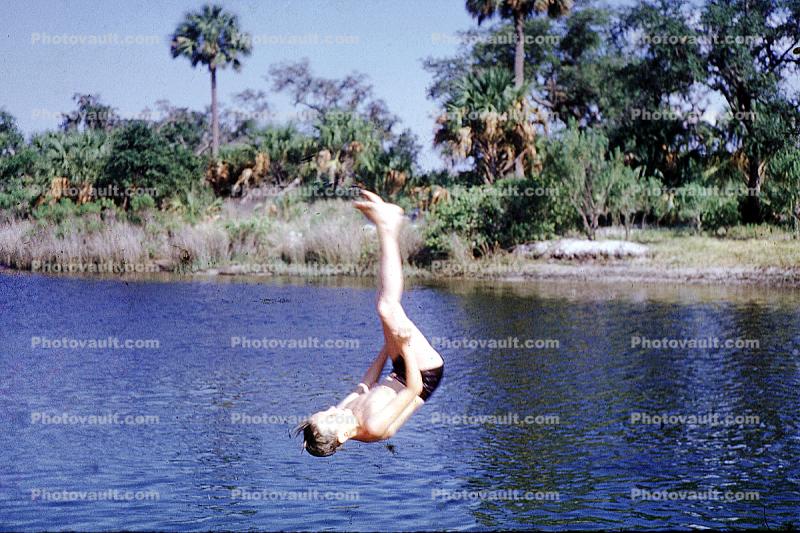 The big Jump, Lakeland, Florida, 1950s