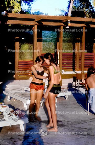 Poolside, Summer, 1960s