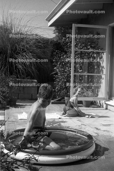 Backyard Swimming Pool, 1950s