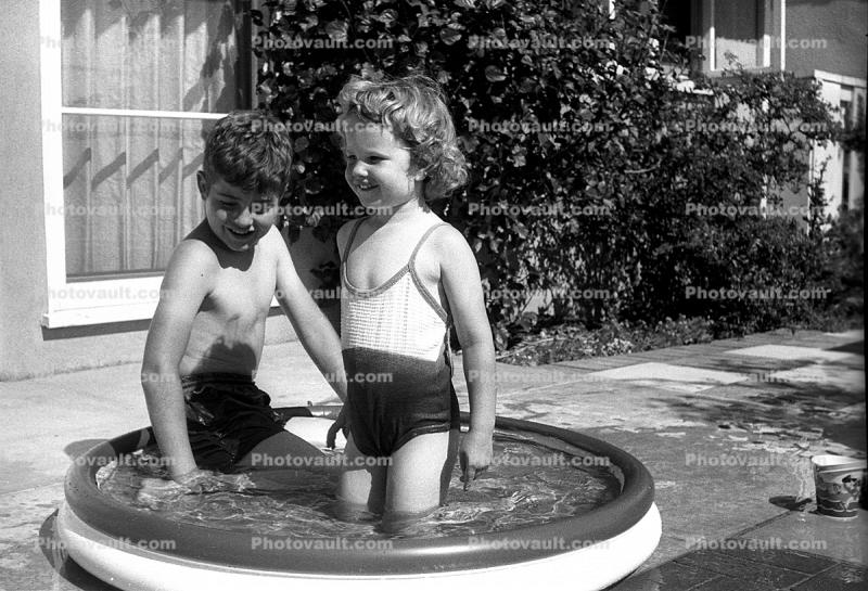 Backyard Swimming Pool, 1950s