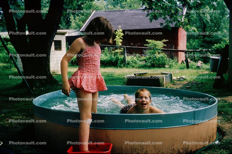 Backyard Swimming pool, 1950s