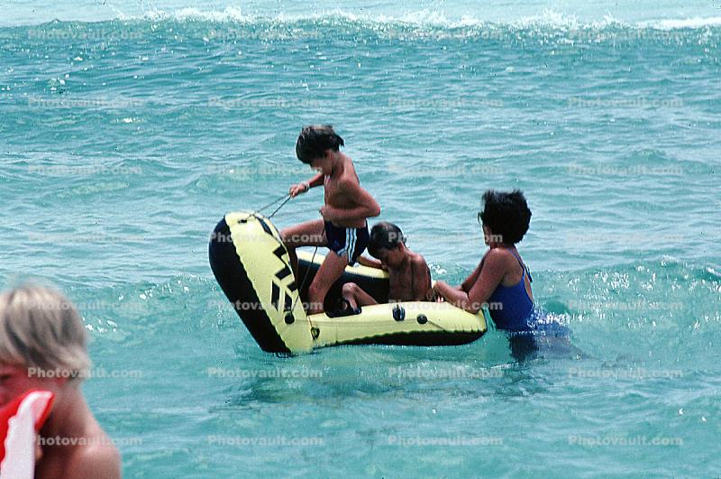 Boy in a Raft