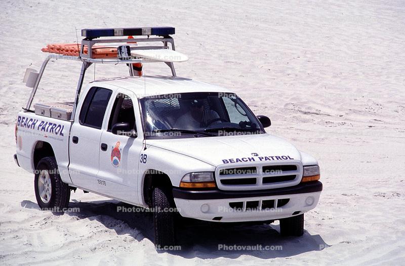 Beach Patrol, Pickup Truck, Daytona Beach