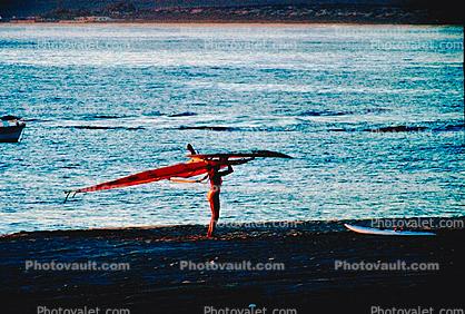 Los Barrilles Beach, Mexico, 14 March 1988