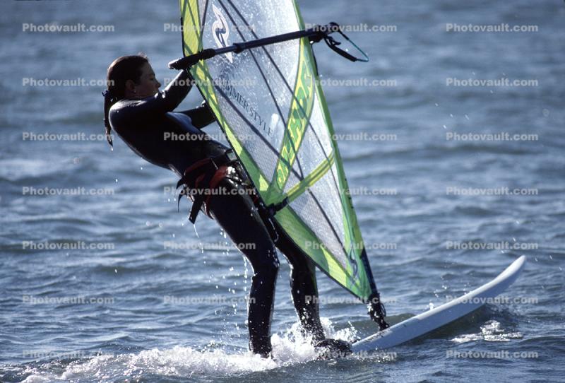 Transparent Sail, Woman, Wetsuit  , 1 August 1999