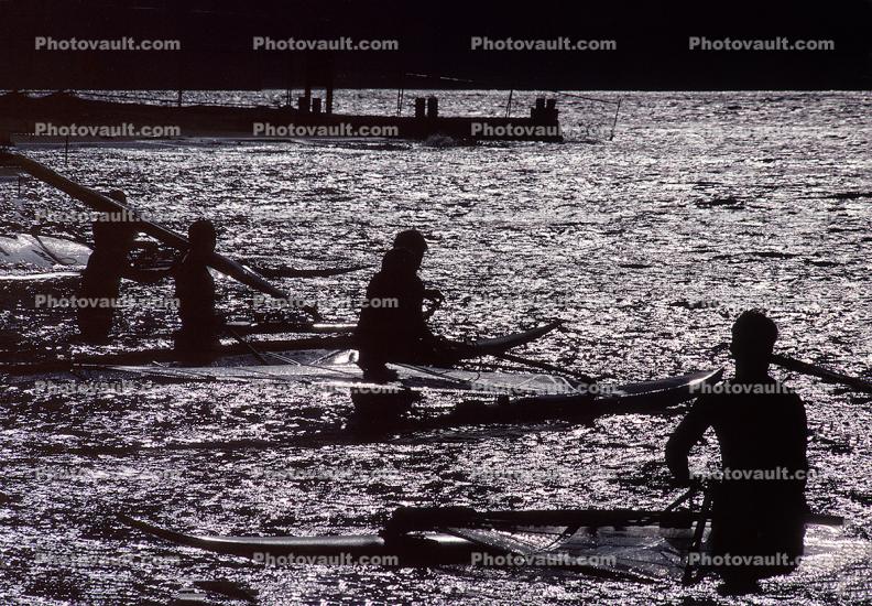 Standing in Contemplation, Presidio Beach, 1 August 1999