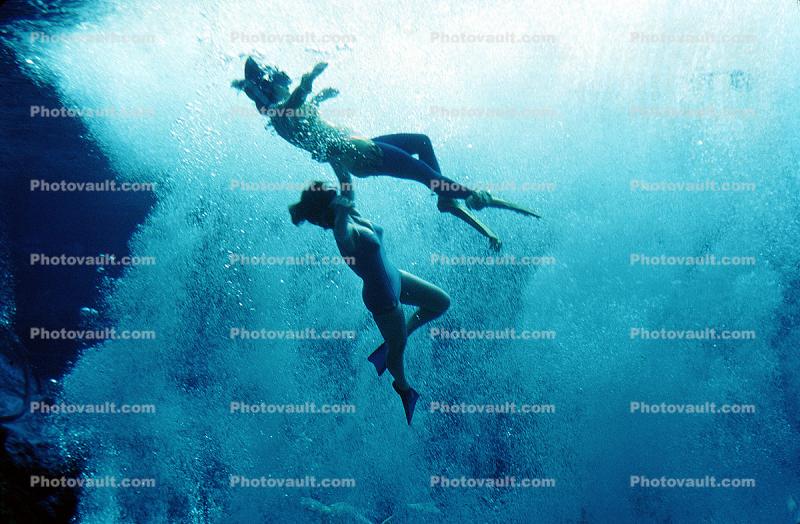 Floating mermaids, Snorkeling