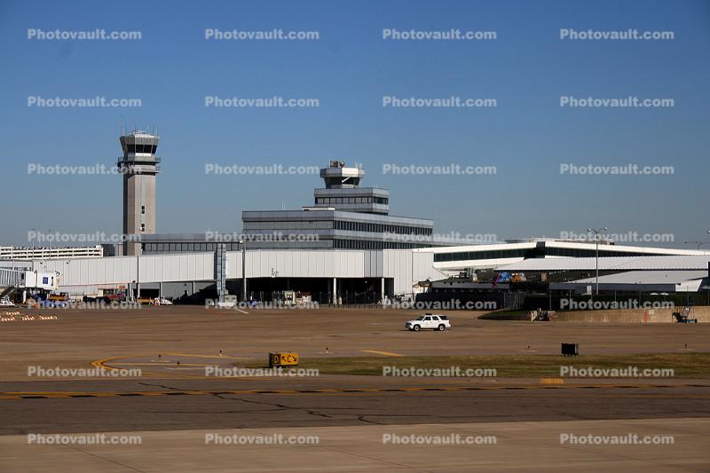 Control Tower, ground control, Terminal Building, Dallas Love Field, (DAL)