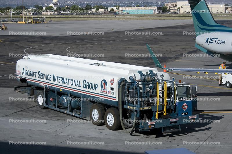 Aircraft Services International Group, fueling truck, Ground Equipment, refueling, tanker
