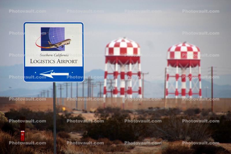 Southern California Logistics Airport signage