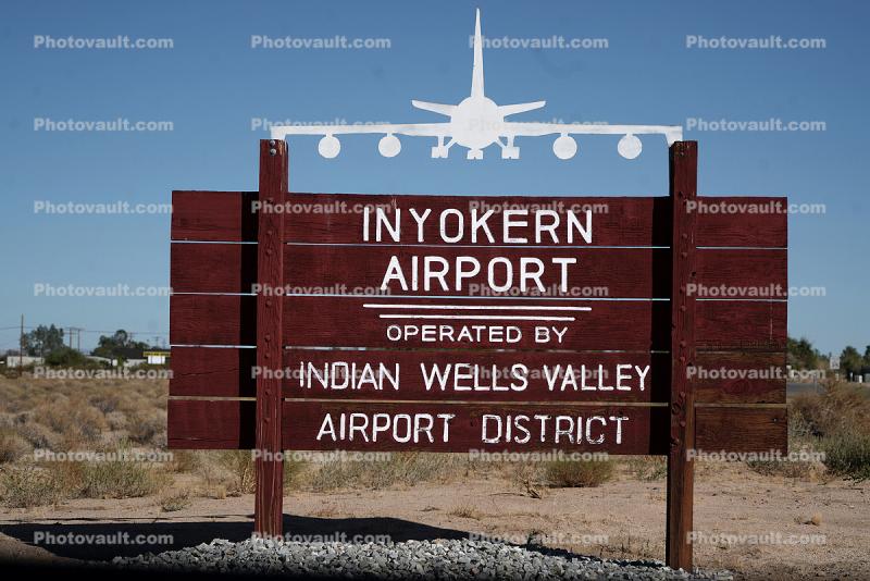 Inyokern Airport, Kern County, California