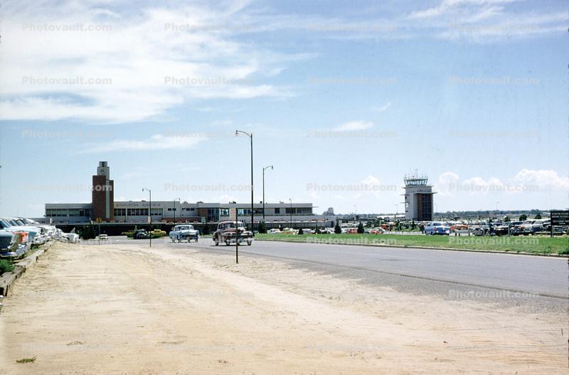 Denver Stapleton Terminal Building a long time ago, 1950s
