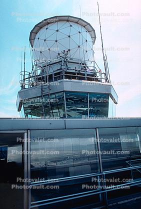 Geodesic Radar Tower, 1988, 1980s