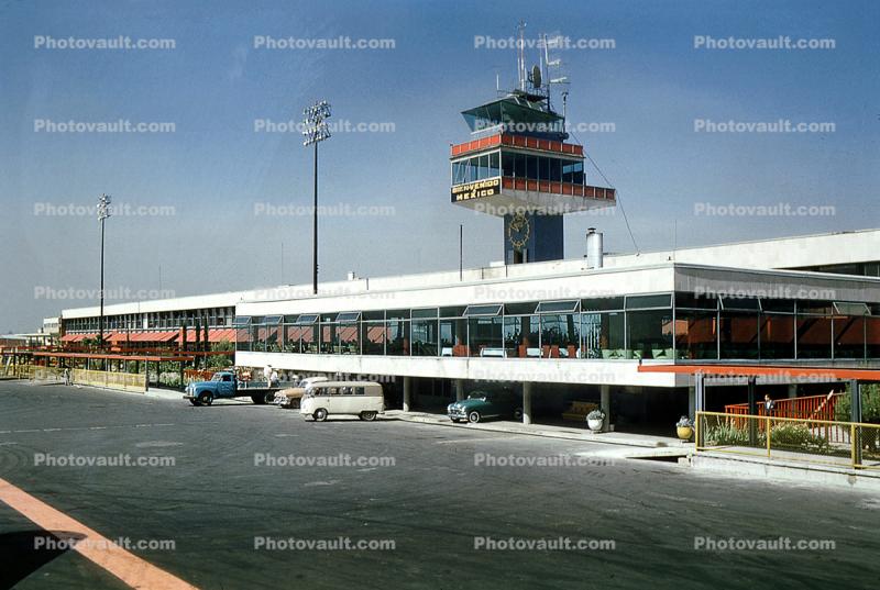 Control Tower, Cars, Automobile, Vehicles, 1953, 1950s