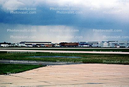 Downpour Storm, Clouds, Downsview Airport, Toronto, Canada