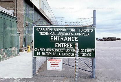 Garrison Support Unit, Downsview Airport, Toronto, Canada