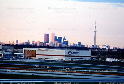 Hangars, building, CN Tower