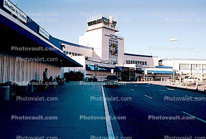 Control Tower, Burbank-Glendale-Pasadena Airport (BUR), landmark, retro