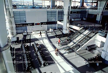 Escalator, San Francisco International Airport (SFO)