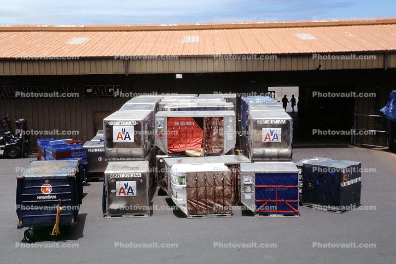 American Airline Air Cargo Pallets