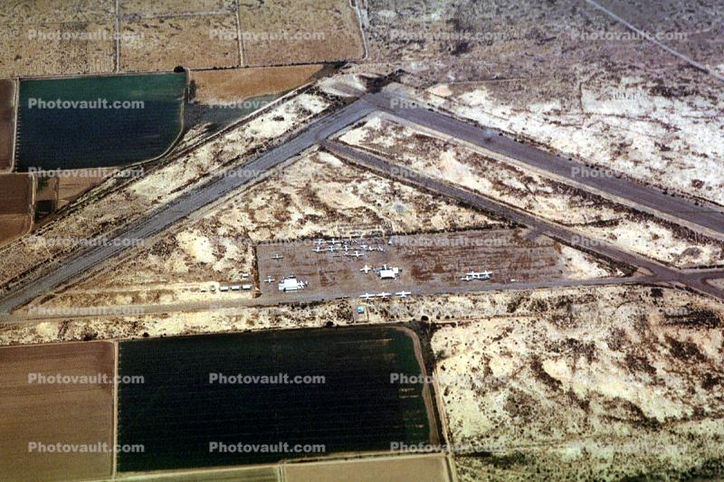 Luke Auxilary #6 Abandoned Airfield, near the Sundance Golf Club, Interstate Highway I-10, west of Phoenix, Arizona