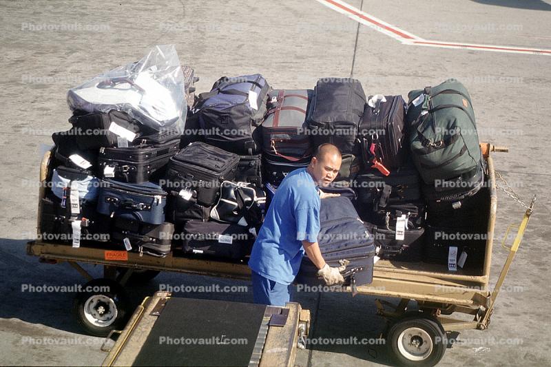 Baggage Cart, ground personal