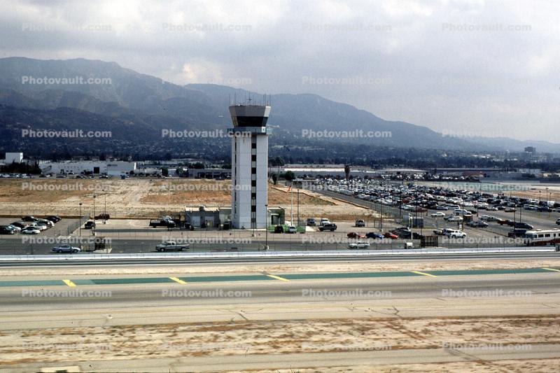 Control Tower, Runway, Burbank-Glendale-Pasadena Airport (BUR)