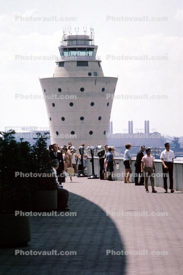 Control Tower, observation deck, July 1965, 1960s