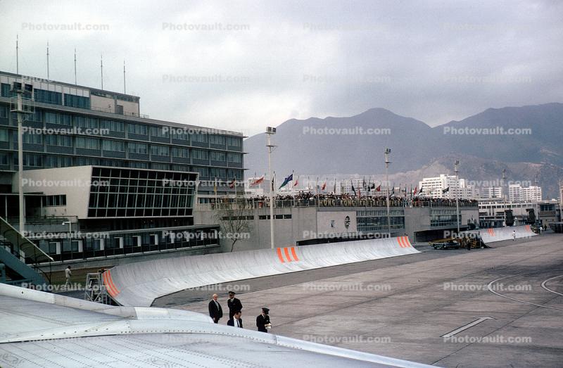 Terminal building, April 1967, 1960s