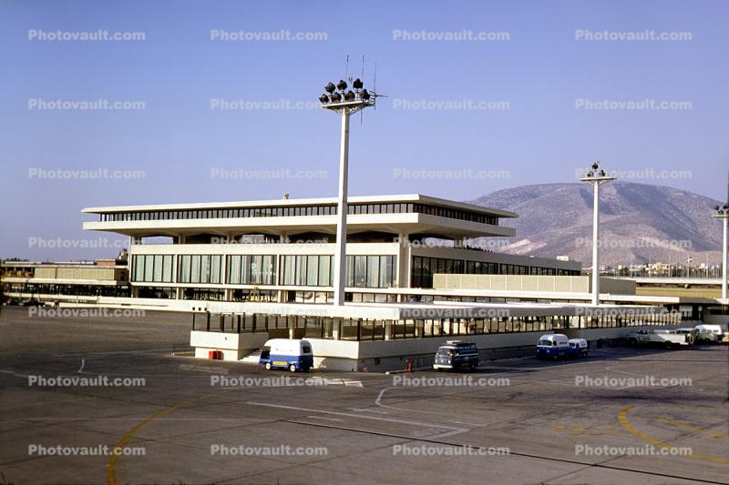 Terminal, building, Abadan Airport, July 1977, 1970s