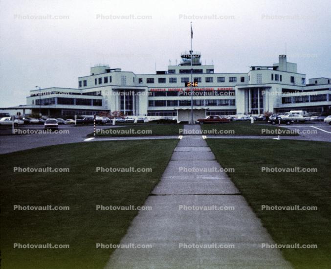 Vintage SeaTac Airport, March 1968, 1960s
