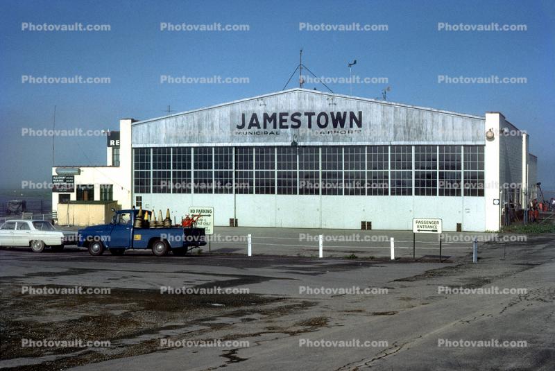 Jamestown Municipal Airport, Hangar, 1950s 