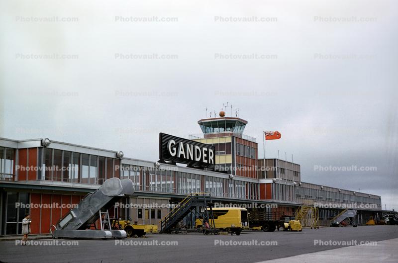 Gander Air Terminal, building, September 1959, 1950s