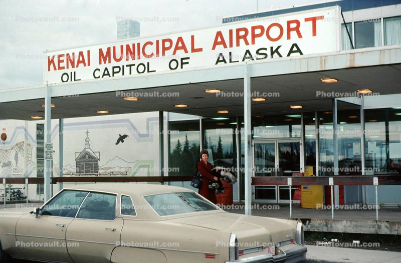 Kenai Municipal Airport, Oil Capitol of Alaska, 1970s
