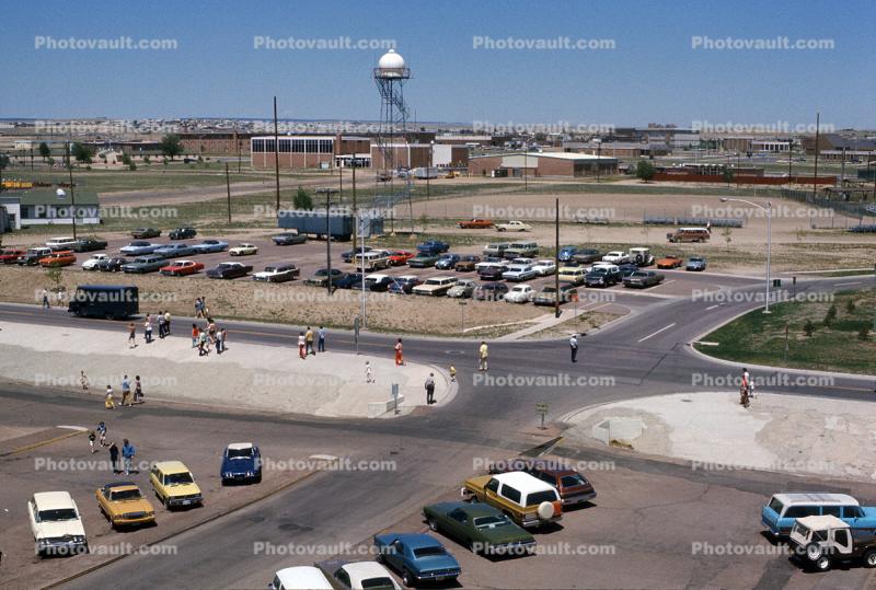 Cars Parked, Airshow at Peterson Field, 1970s