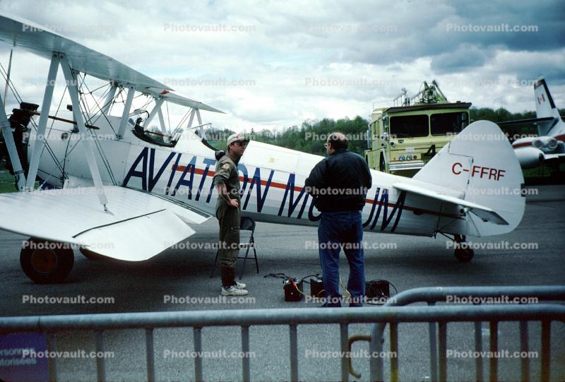 Boeing PT-13B Kaydet , Ottawa, Canada, C-FFRF