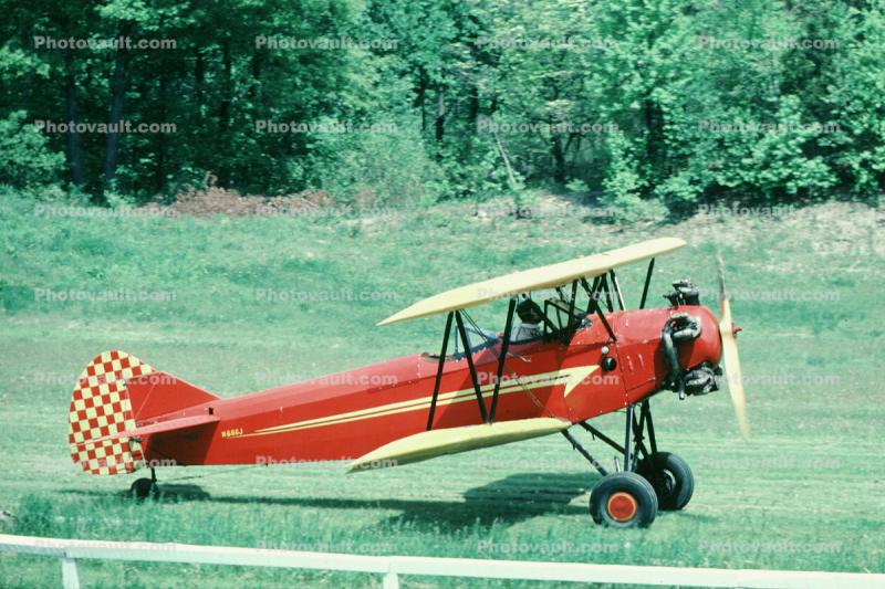 N666J, Fleet Finch (Fleet Model 16), Old Rhinebeck Aerodrome